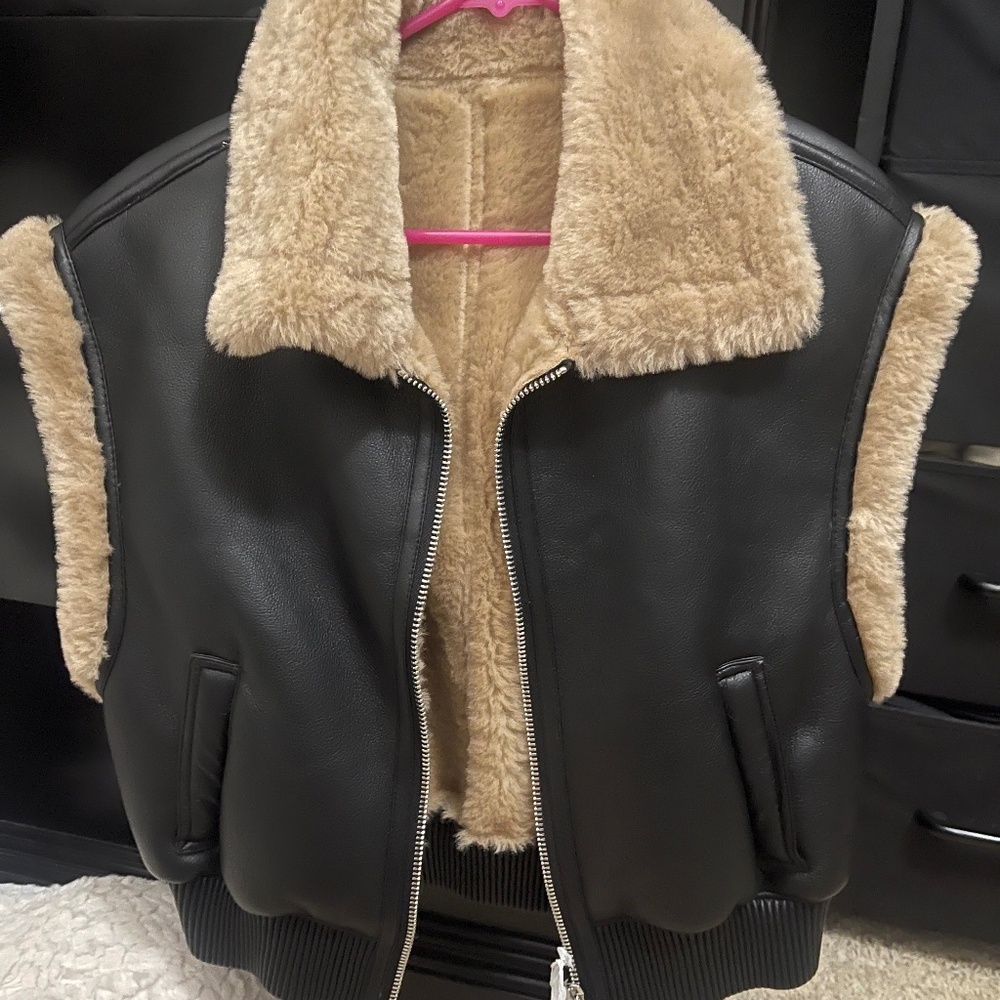 Mango Fur Vest